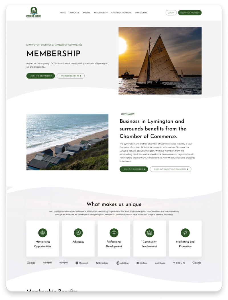 Lymington Chambers of Commerce preview 1