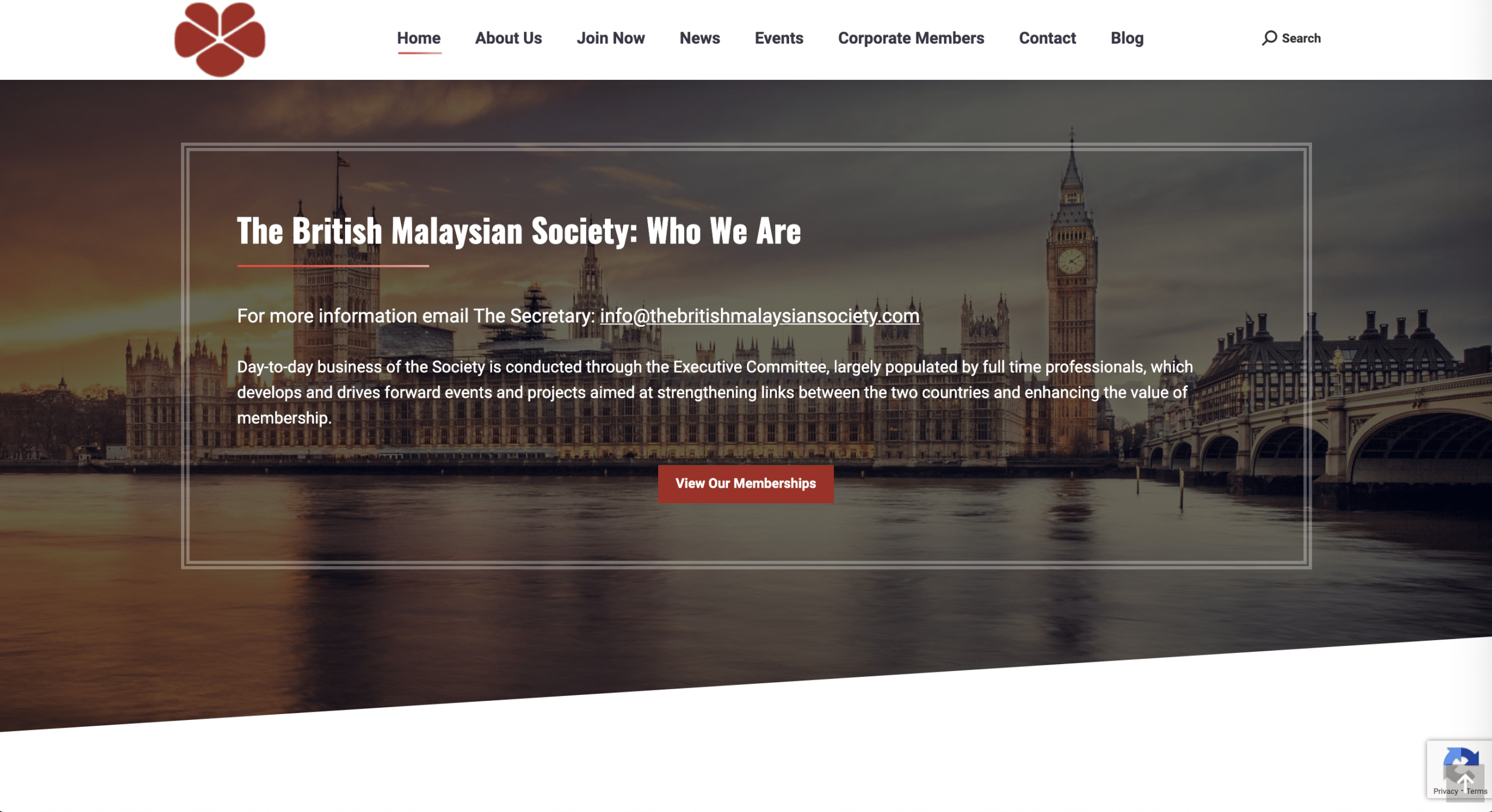 The British Malaysian Society screenshot 2