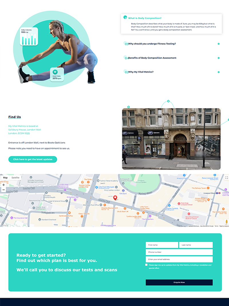 My Vital Metrics preview 2