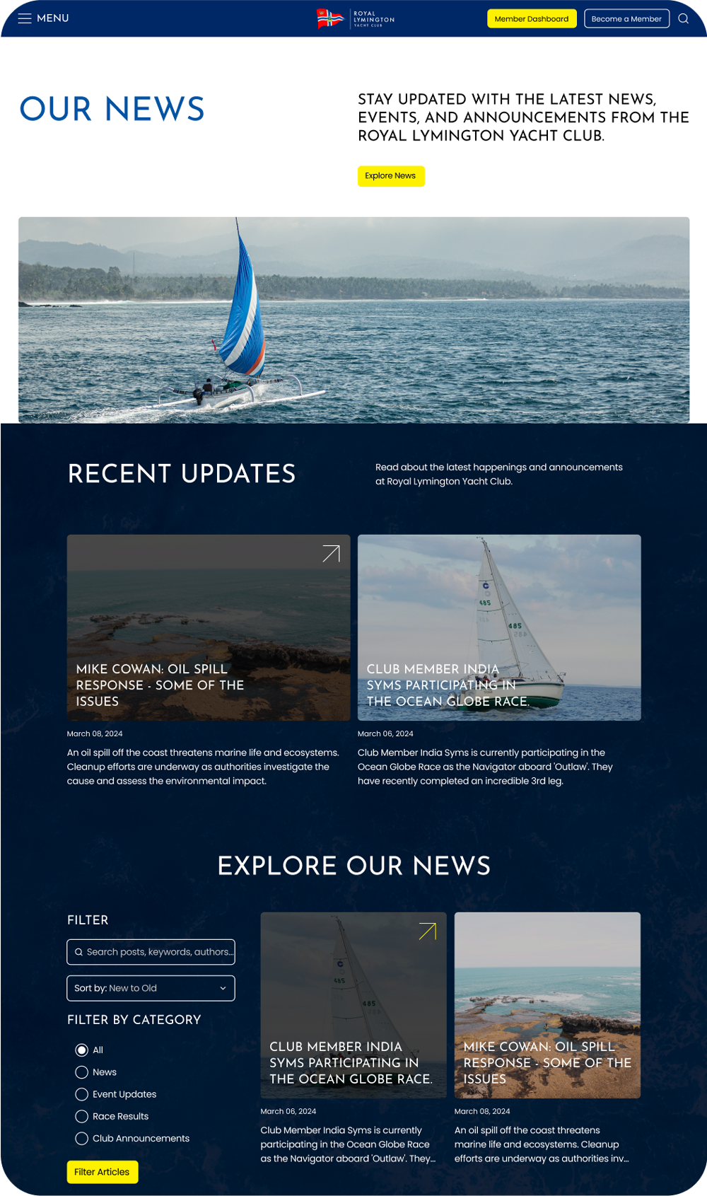 ROYAL LYMINGTON YACHT CLUB preview 2