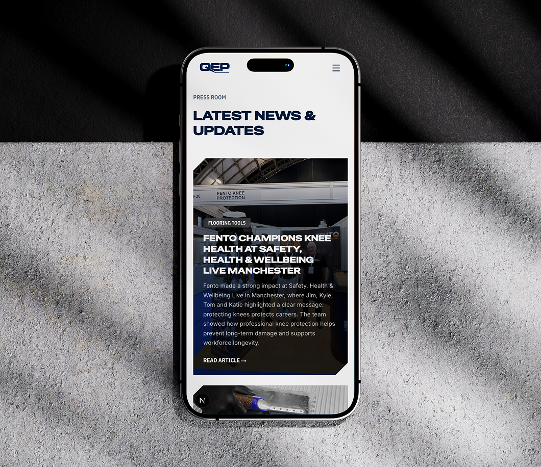 QEP UK brand style guide