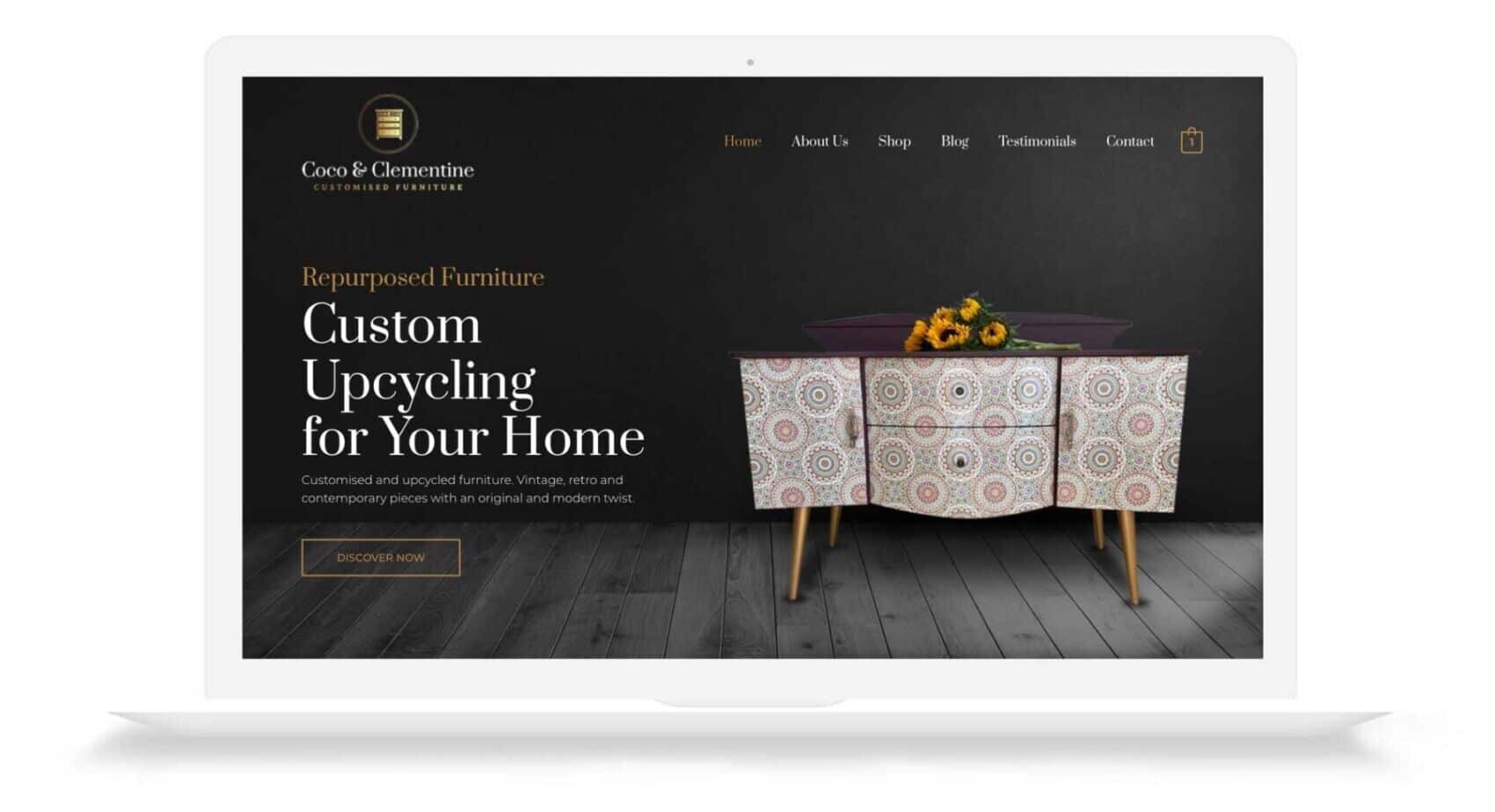 Coco & Clementine Designed from Web Development Company In Cheshire and Hampshire
