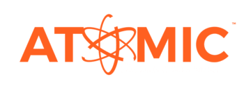 Orange-White-Atomic-Digital-Marketing-Agency-Branding-Logo