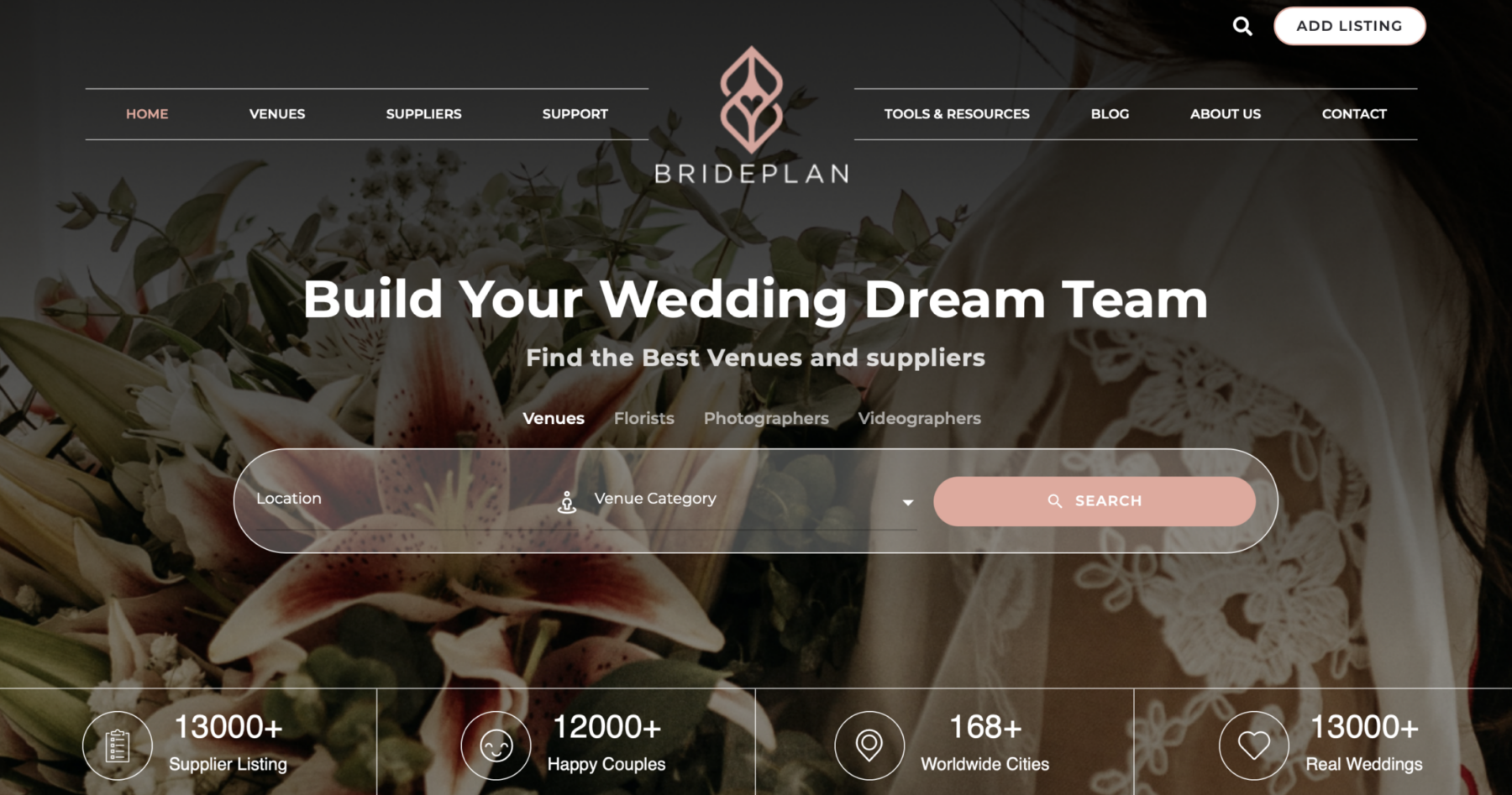 Brideplan- UX/UI Design, Logo Design, Web Design and Development,Zoho CRM set up integration and email marketing