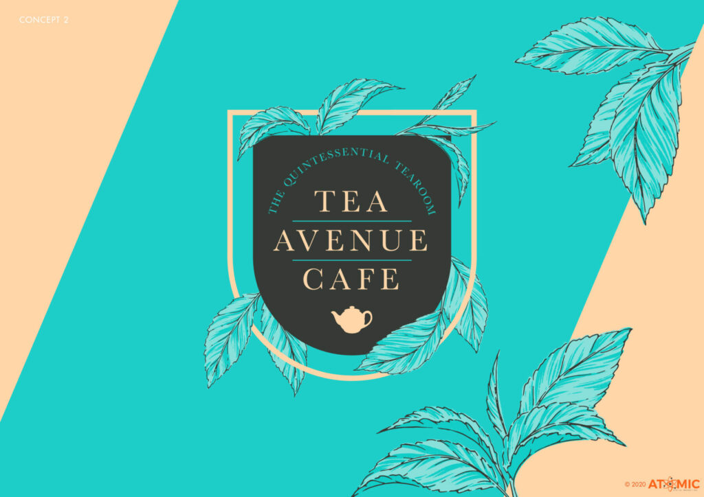 TeaAvenueCafe Logo & BRanding Design