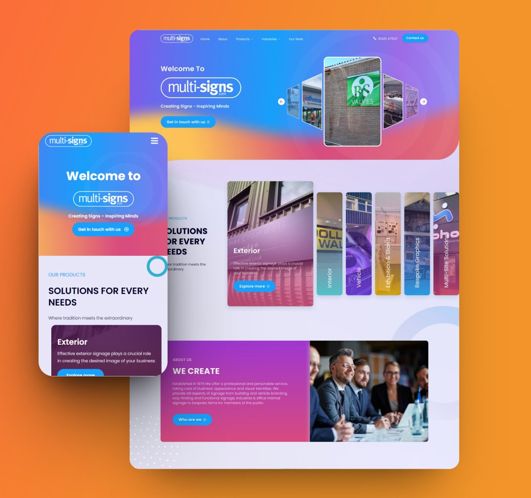 Multisigns WordPress developer Web Designs