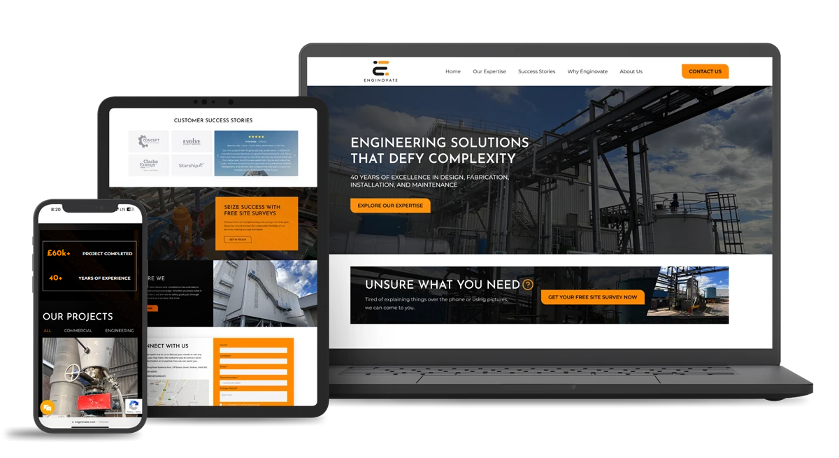 Enginovate is an award-winning engineering solutions company based in the United Kingdom - Case study