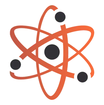 Atomic Digital Marketing Agency Branding Logo V4-18