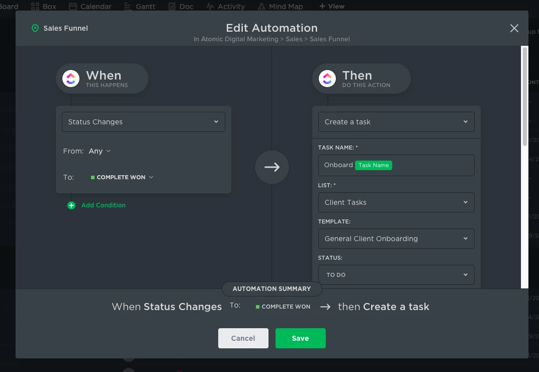Clickup Review: Top 5 Reasons We Love Clickup as an Agency 2 Clickup Automations Review