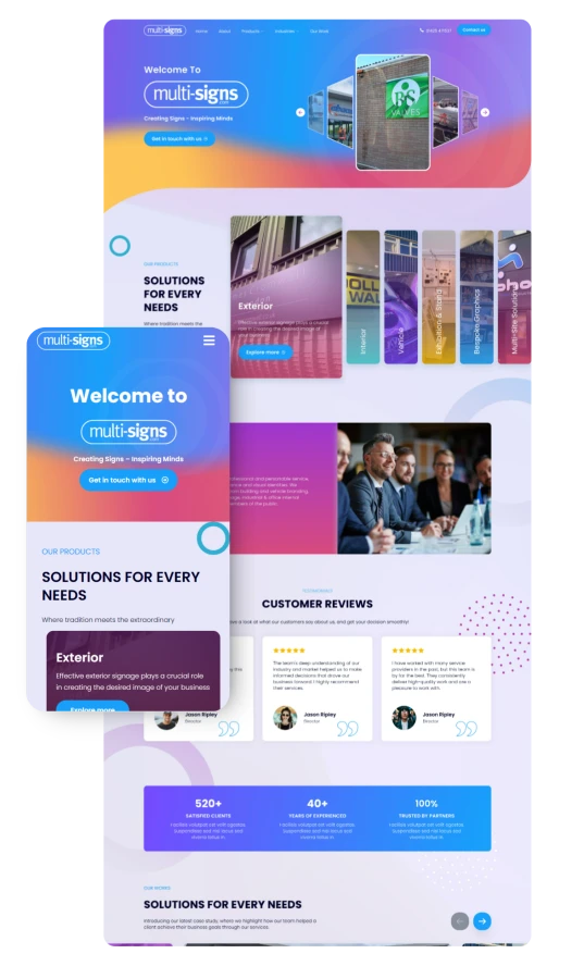 webflow agency website design