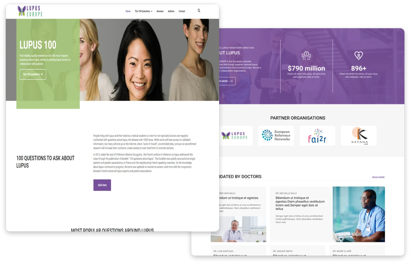 Lupus 100 Layout Desktop