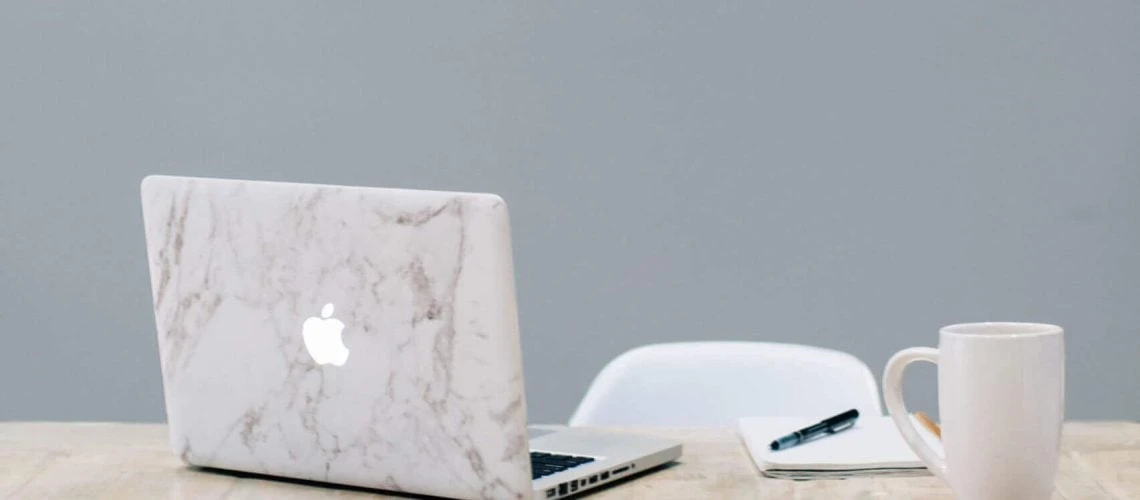 SEO Audit on Laptop on Desk