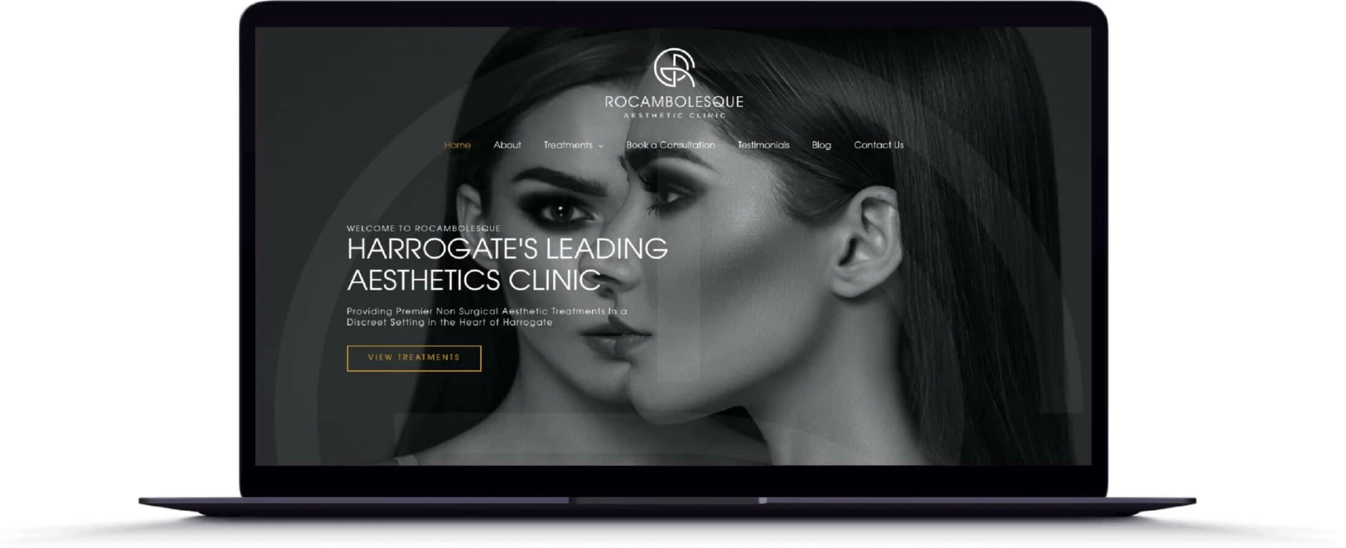 Rocambolesque, Harrogate, UK Website Design