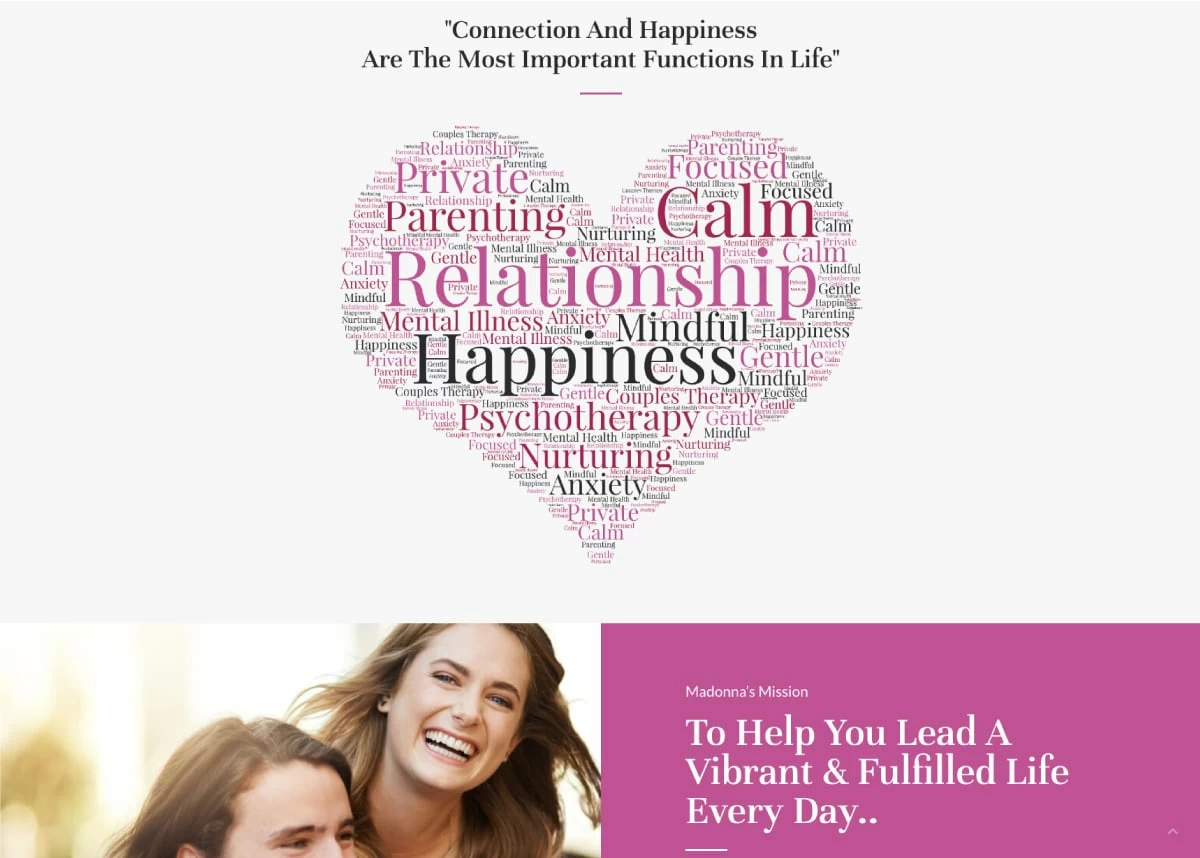 Madonna Schmierer How it Works Page Screenshot