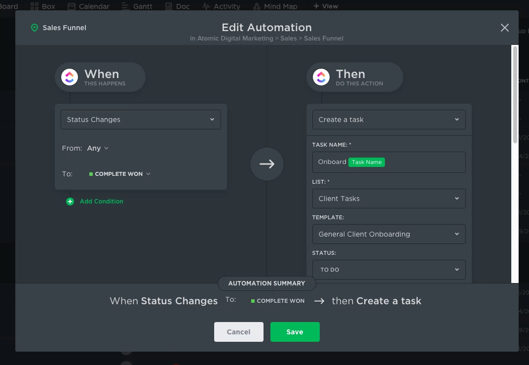 Clickup Review: Top 5 Reasons We Love Clickup as an Agency 2 Clickup Automations Review