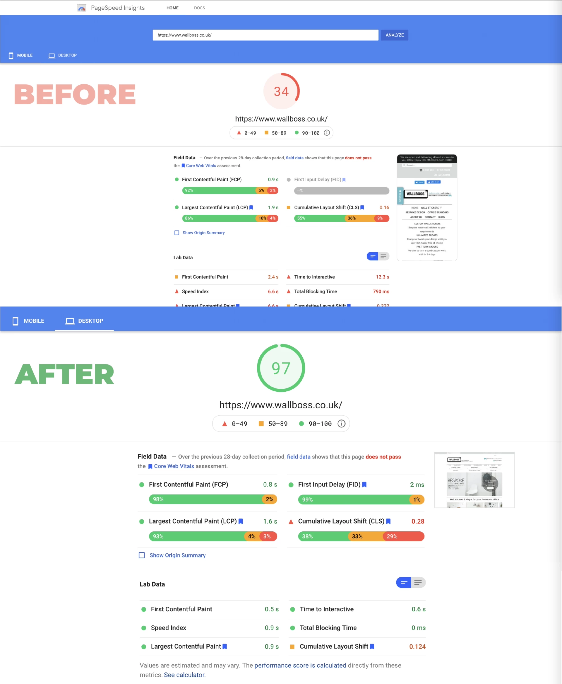 PageSpeed Insights