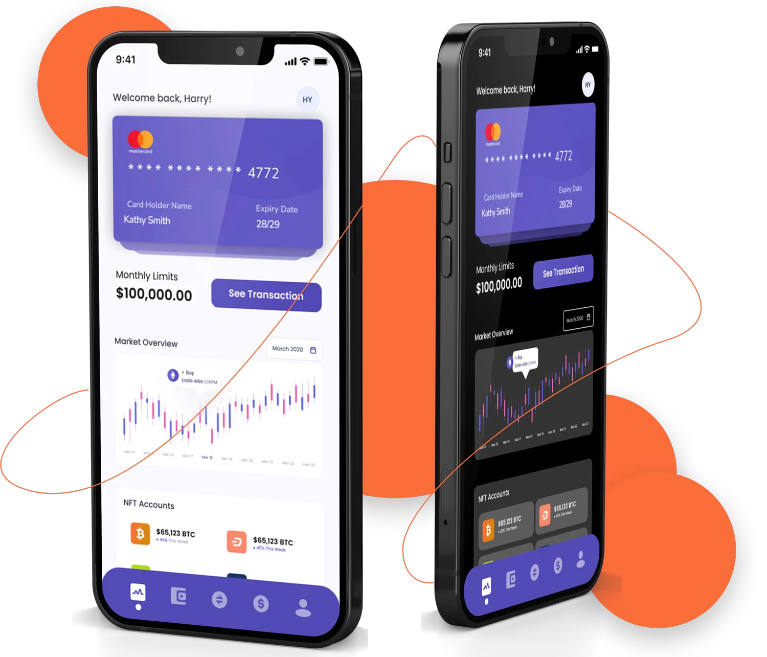 App Design UXUI for Digital Bank