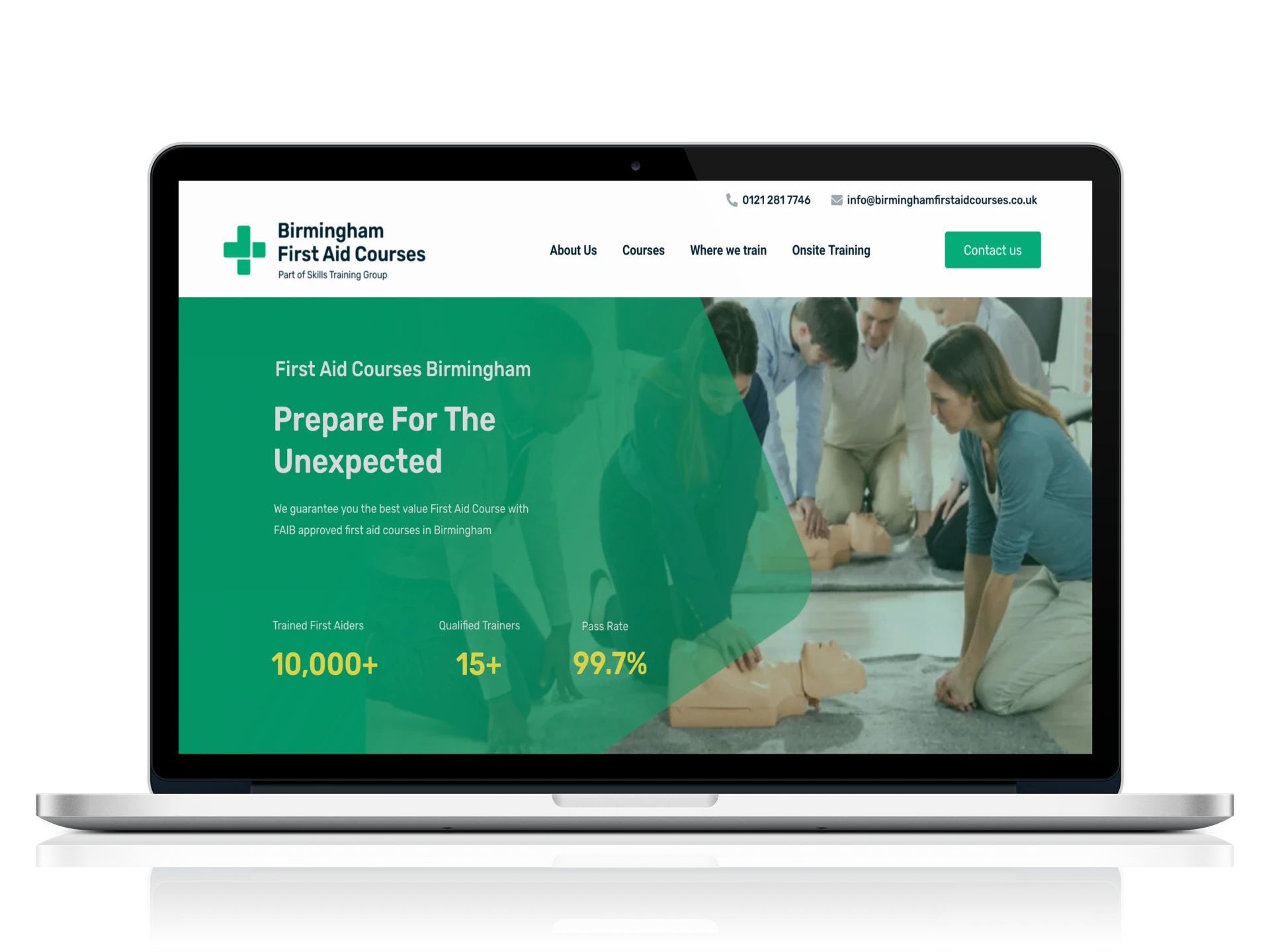 Birmingham-First-Aid-Courses-Web-Design
