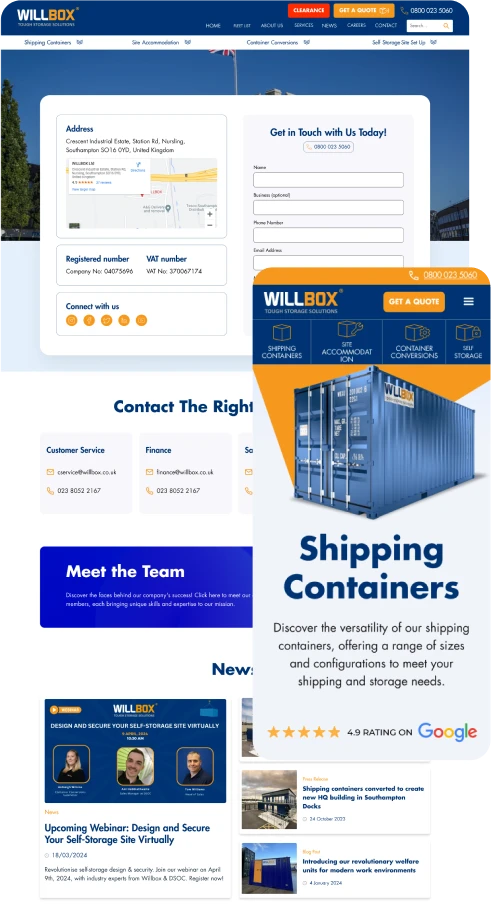 Willbox Layout design