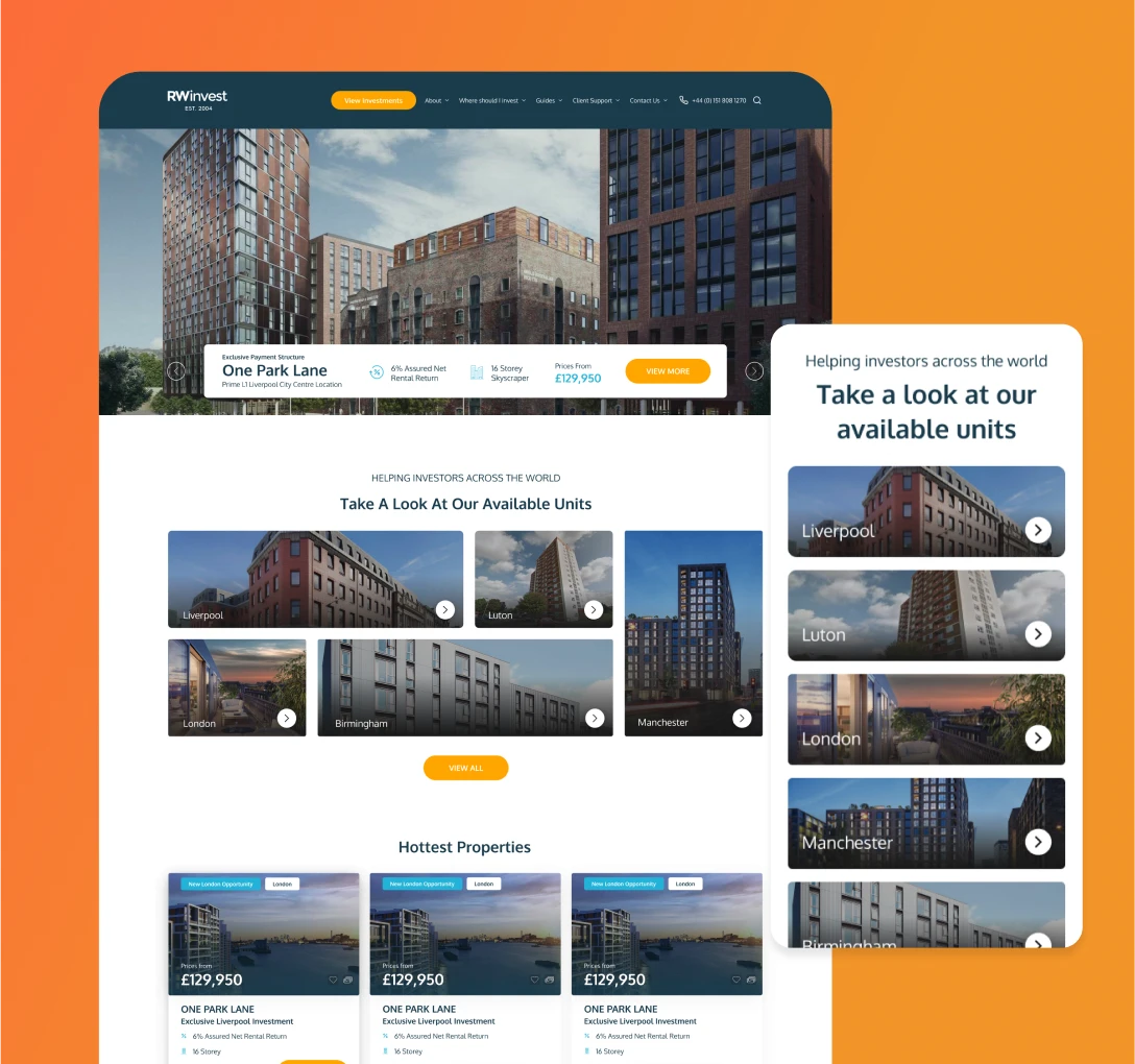 Creative Mobile App and Website UX UI Design Services