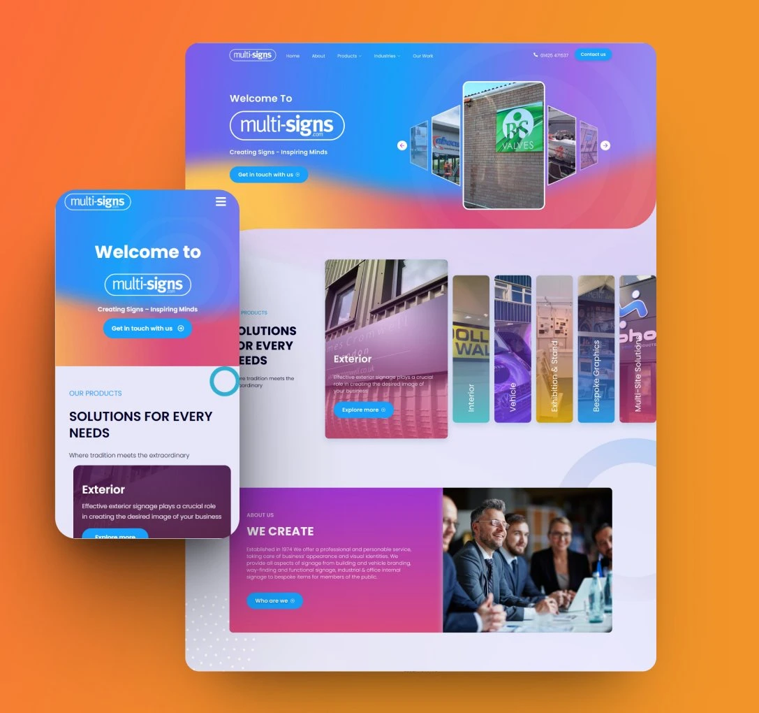 Multisigns WordPress developer Web Designs