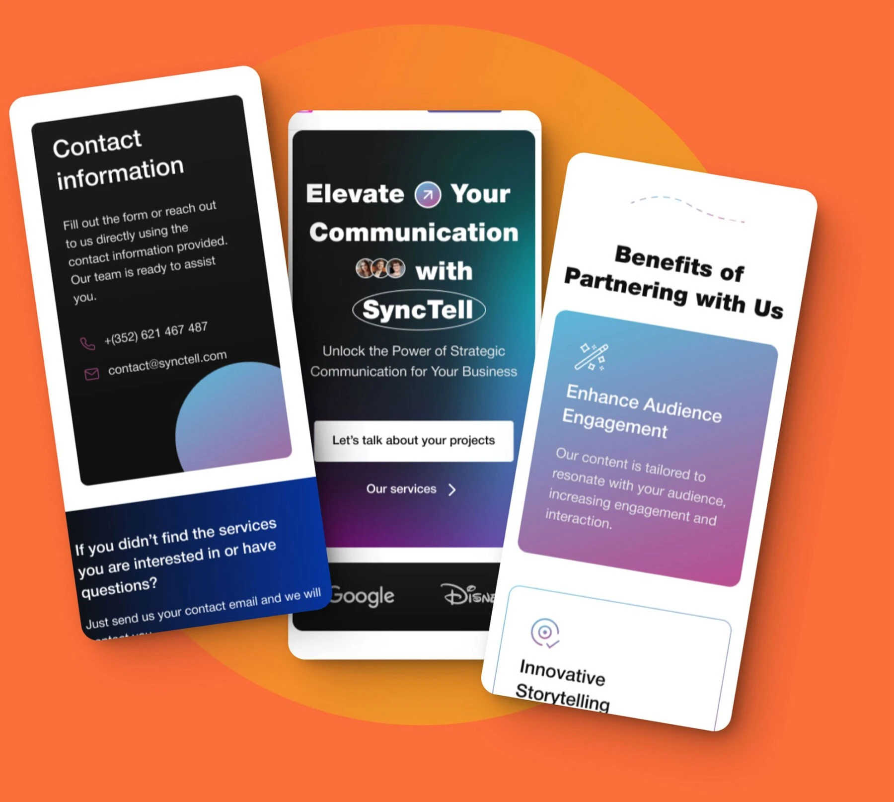 Sync Tell Web Design