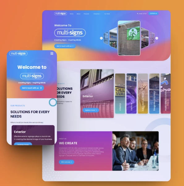 Mutlisigns Web design