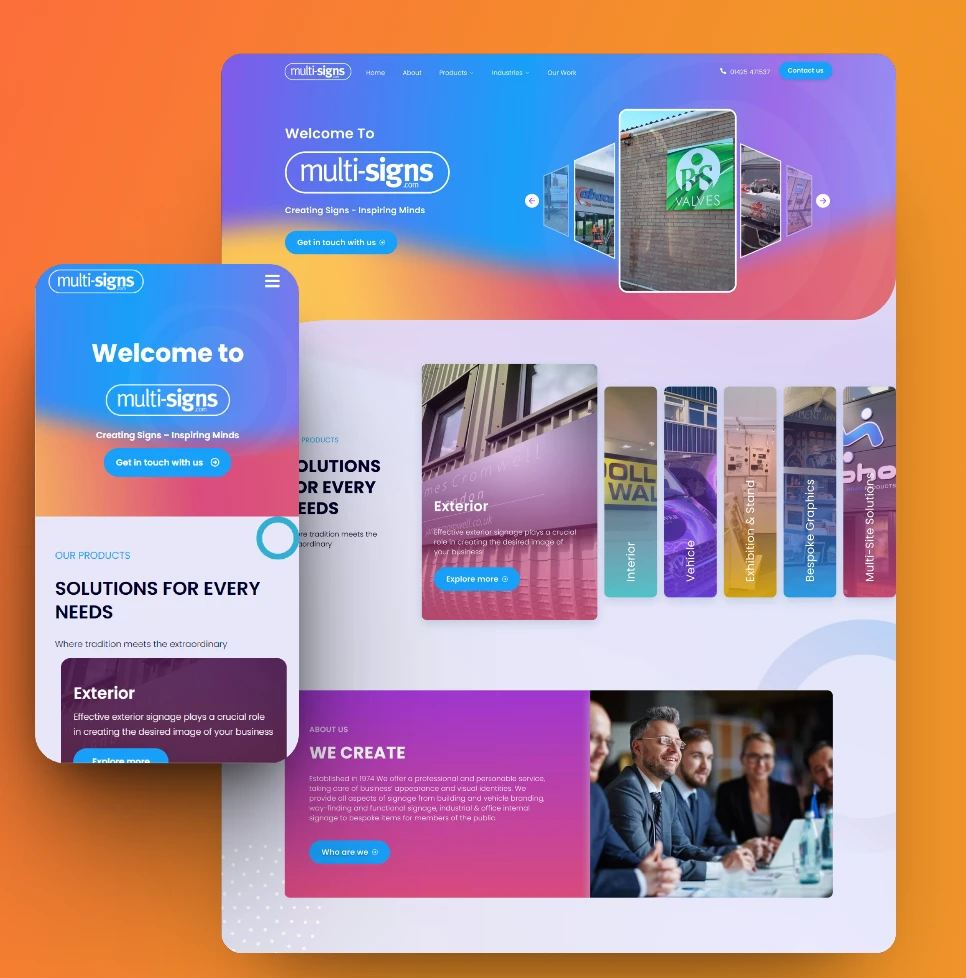 Mutlisigns Web design