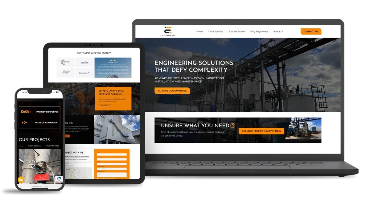Enginovate is an award-winning engineering solutions company based in the United Kingdom - Case study