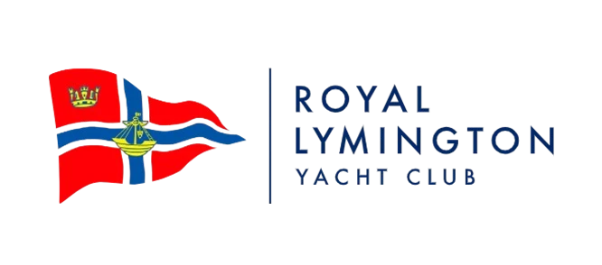 Royal Lymigton Yacht club logo blue