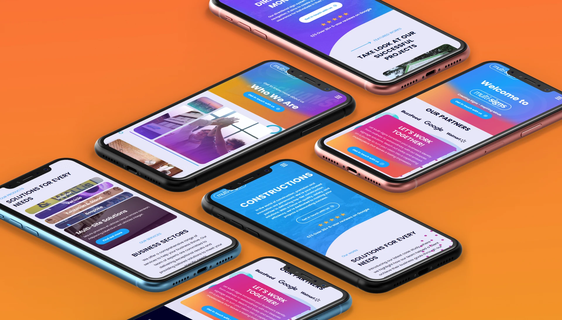 Multi signs website thumbnials