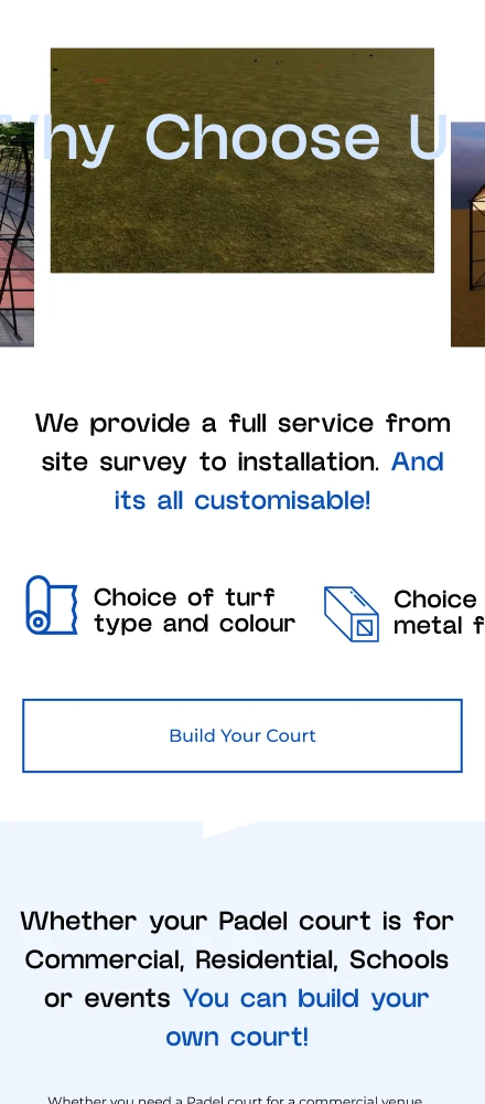 Mobile Padel Courts Mobile Padel